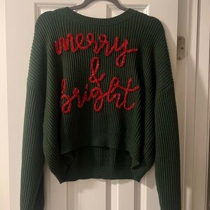 Merry & Bright Christmas Sweater